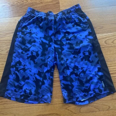 Pantalones Cortos Reebok Talla Juvenil XL Púrpura Y Negro Foto 1 de 3