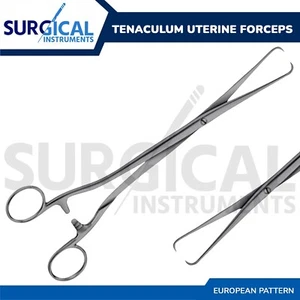 Tenaculum Gebärmutterpinzette Chirurgisch Veterinär OB/GYN - Europäisches Muster Deutsch G - Bild 1 von 3