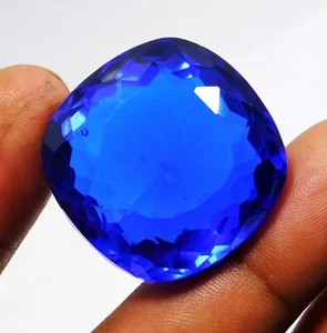 82,70 quilates Natural Azul Tanzania DE Tanzanita Piedra preciosa de corte cu... - Imagen 1 de 9