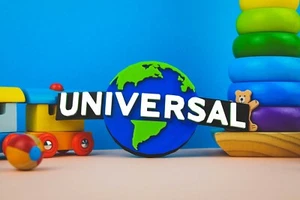 Universal Logo 3D gedruckt Rollenspiel Kinder Spielzeug 20. Jahrhundert Fuchs Pixar TVOKDIS - Bild 1 von 4