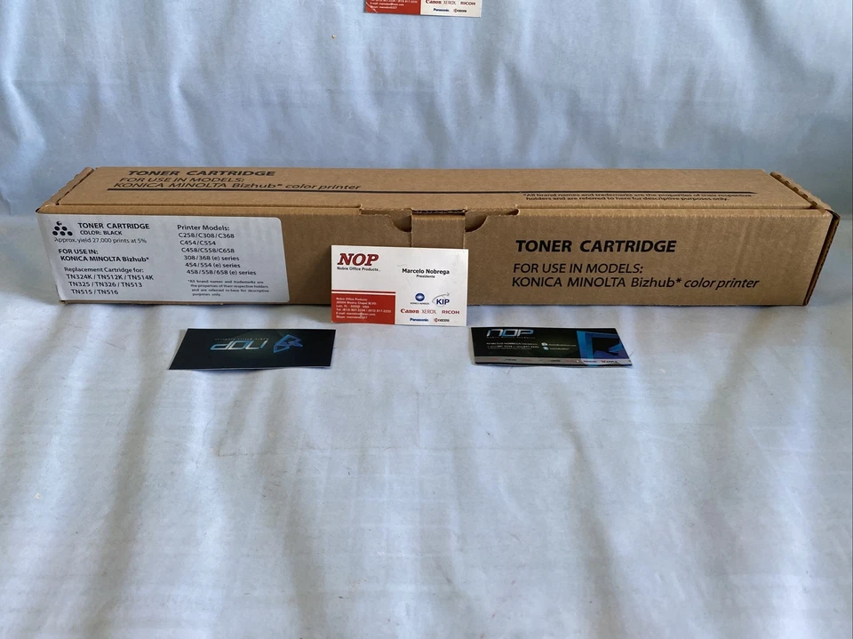 Tóner Konica NEGRO TN512K TN-512 TN512 TN-324 TN514 A33K132 A8DA130 A8DA330 C308 Foto 1 de 1