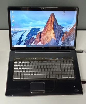 HP HDX18 – 1310EG Notebook, Intel Quad Q9000, 8GB/40GB+320GB, WIN 10, gebraucht. - Bild 1 von 4