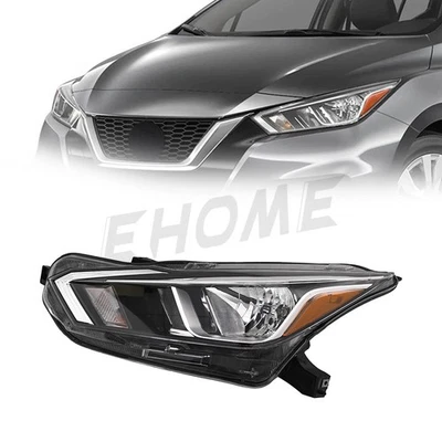 Headlight Assembly for 2020 2021 Nissan Versa S SV Left Driver Side Halogen - Image 1 of 4