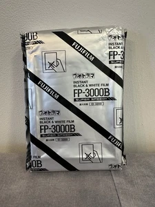 Fujifilm FP-3000B Black and White Instant Film expired January 2015 x5 Pack - Picture 1 of 5