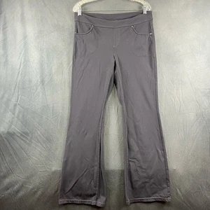 Athleta Athleisure Bell Bottom Jegging Yoga Pants Work Casual Comfy Womans Large - Picture 1 of 7