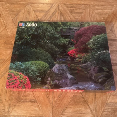 Puzzle vintage 1996 MB giardino giapponese, Portland, o 3000 pezzi... SIGILLATO/NUOVO - Immagine 1 di 4