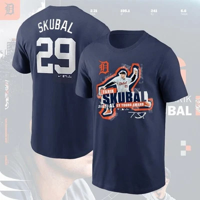 HOT - Tarik Skubal Detroit Tigers 2025 American League Cy Young Award Winner - Image 1 of 3
