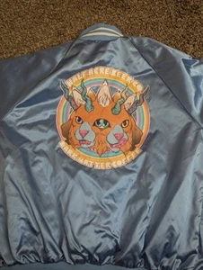 Half Acre Beer Co.  Dark Matter Coffee Satin Jacket. Medium Trippy Hipster - Picture 1 of 4