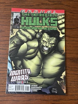 Incredible Hulks Annual #1 (2011) Low Print Run Key 1st Ghost Spider - Image 1 of 2
