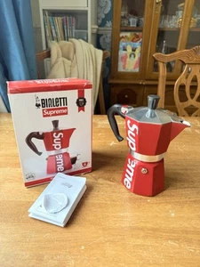 Supreme Bialetti Moka Express SS19 Brand new - Picture 1 of 11
