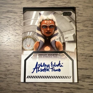 2013 Topps Star Wars Galactic Files ASHLEY ECKSTEIN Autogrammkarte AHSOKA TANO - Bild 1 von 5