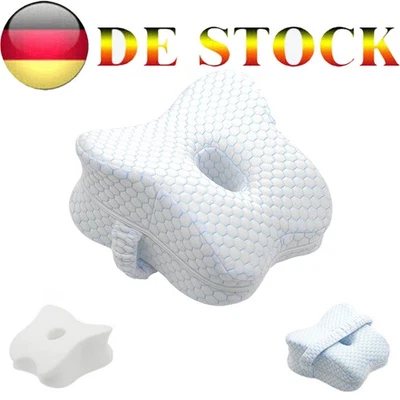 Kniekissen Beinkissen Orthopädische Kissen Memory Foam Seitenschläfer Kniekissen - Bild 1 von 4