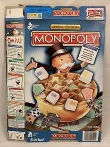 2002 General Mills Monopoly Müslischachtel Müslischachtel - Bild 1 von 2