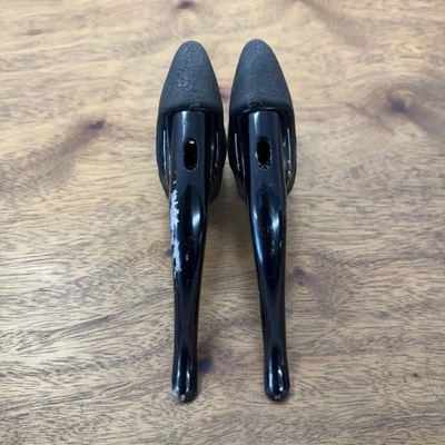 Dia-Compe AGC251 Aero Gran Compe Spring Loaded Left Brake Levers w/ Black Hoods - Image 1 of 4