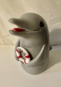 Talking Dolphin Cookie Jar with Sound Vintage 1996 Fun-Damental Too - Works - Picture 1 of 7