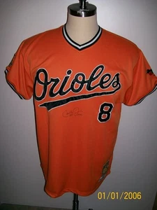 CAL RIPKEN JR SIGNED 2001 ORIOLES RETIREMENT JERSEY HOF07 TSP - Picture 1 of 6