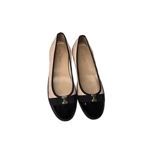 Sesto Meucci schwarz & pink gesteppte Ballerinas Schleife kokett feminin Damen 8 - Bild 1 von 5