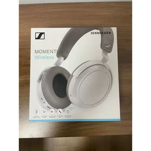 Sennheiser Momentum 4 Wireless Headphone Bluetooth White For Crystal Clear Sound - Picture 1 of 5