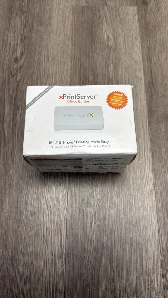 Lantronix XPS1002FC-02-S xPrintServer Office Edition W/ USB Port AirPrint - Image 1 of 1