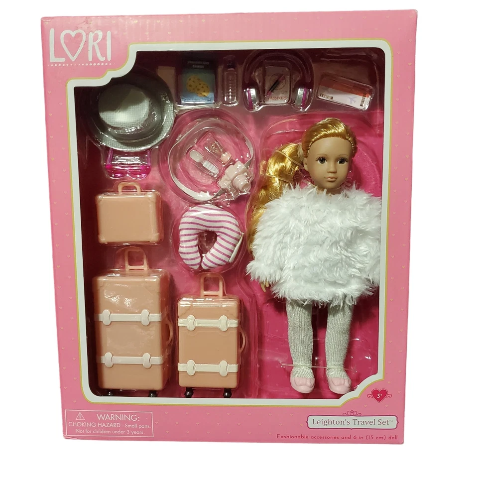 Lori Leighton's 6 Inch Mini Doll and Travel Set Our Generation