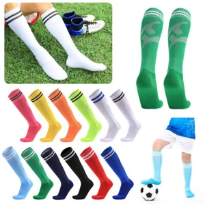 Long Tube Soccer Over Knee Socks Kids Sock Sports Socks Football Long Socks - Picture 1 of 36