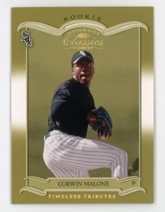 Donruss Classics Timeless Tributes Corwin Malone 2003/100 - Imagen 1 de 2