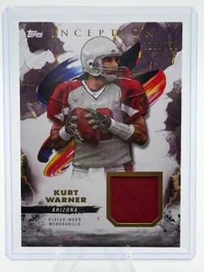 Parche reliquia camiseta usada por el jugador Topps Inception KURT WARNER 2024/150 Cardinals - Imagen 1 de 2