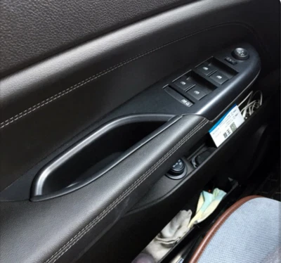 Par de bandejas de almacenamiento de reposabrazos de puerta delantera trasera para Cadillac SRX 2011-2015 Foto 1 de 4