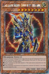 1X NM Black Luster Soldier - Envoy of the Beginning - RA03-EN132 - Platinum Rare - Picture 1 of 1