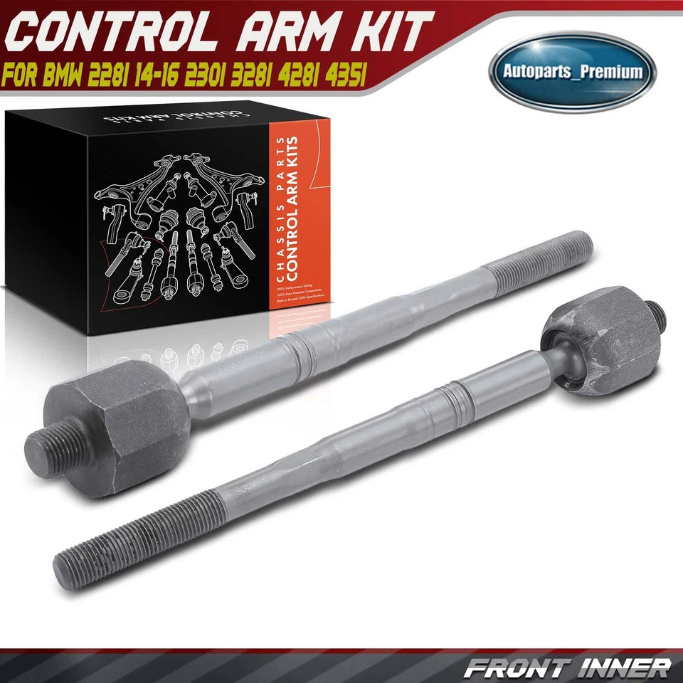 2x Conjunto de extremo de varilla de amarre interior para BMW 228i 2014-2016 230i F30 328i F32 428i 435i Foto 1 de 4