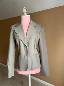 Talbots wool blazer 4 Greige - Bild 1 von 12