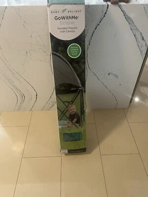 Baby Delight Go With Me Eclipse Mesh Portable Playard | Playpen | Sun Canopy | - Image 1 of 4