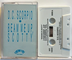 D.C. Scorpio : "Beam Me Up, Scotty" (Cassette Tape I Hear Ya) *Rare* *Very Good* - Picture 1 of 2