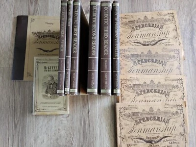 McGuffey Eclectic Readers Set With Penmanship Books And Theory 1982 Edition - Image 1 of 4