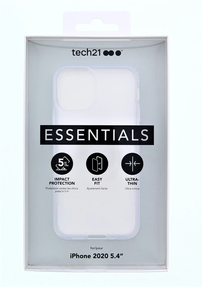 Clear Case for iPhone 2020 5.4" by Tech 21 Essentials