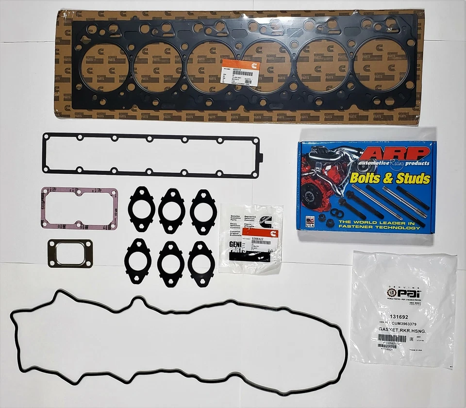 Juego de juntas de culata y kit de pernos ARP Cummins 6.7 24V 2500 Dodge Cummins 2007.5-2014 Foto 1 de 3