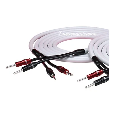 Chord Odyssey  X  Audio Speaker Cable A Pair Terminated Chord Ohmic Plugs - Image 1 of 4