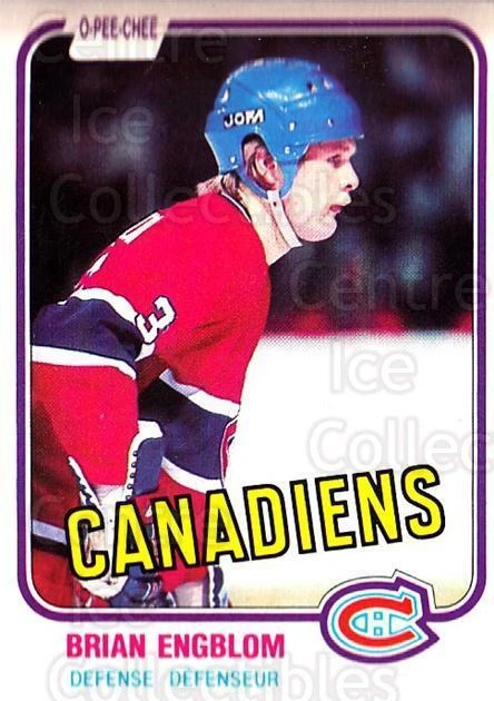 1981-82 O-Pee-Chee #175 Brian Engblom - Image 1 of 1