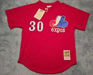 TIM RAINES MONTREAL EXPOS MITCHELL NESS COOPERSTOWN COLLECTION BATTING JERSEY XL - Picture 1 of 7