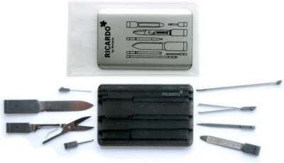 RICARDO BY RICHARTZ Ricardo 2 Stück Multi-Tec mit 8 functions credit card size - NEU in OVP