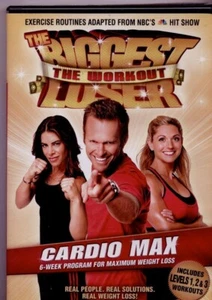THE BIGGEST LOSER THE WORKOUT CARDIO MAX LEVELS 1, 2 & 3 DVD, BRAND-NEW, SEALED - Imagen 1 de 2