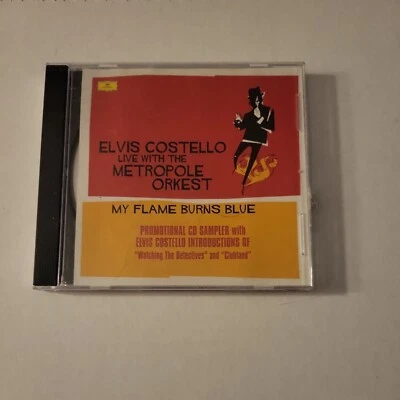 ELVIS COSTELLO Live w/ The METROPOLE ORKEST My Flame Burns Blue CD Sampler - Image 1 of 4