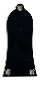 Guitar Pickguard For Gibson Epiphone Guitar Truss Rod Cover 3 Holes (Black) - Picture 1 of 5