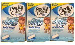 (3) PediaCare Gentle Vapors Refill Pads 15 total pads - Picture 1 of 1