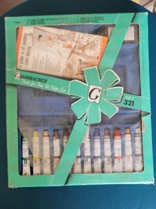 Vintage Grumbacher Oil Color Set No 321 NOS - Picture 1 of 5