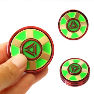Lumious Heart EDC Handschmeichler Metall Hand Spinner Fokus ADHS Autismus Finger Spielzeug Kreisel - Bild 1 von 7