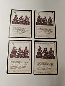 MTG Magic: The Gathering The Dark 4X Pikemen MP Playset - Picture 1 of 1