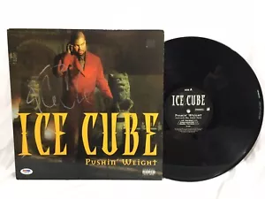 Ice Cube Signed Pushin’ Weight Record Vinyl JSA Coa - Picture 1 of 2