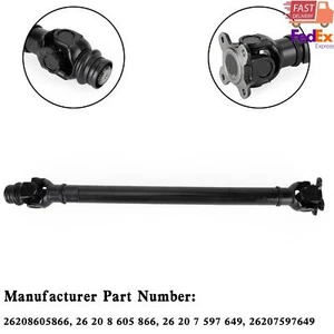 Front Propshaft 26208605866 710mm For BMW X5 E70 F15 X6 E71 E72 F16 AU - Picture 1 of 10