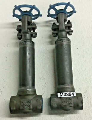 Velan W05-2054T-02TY Forged Steel Bellows Seal Gate Valve 1" 800 Socket Weld - Image 1 of 4
